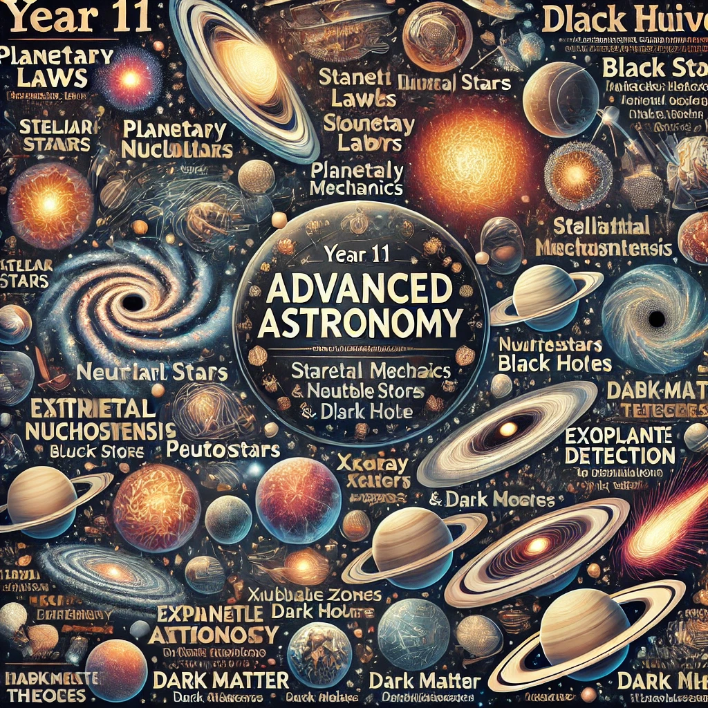 Advanced Astronomy: Year 11