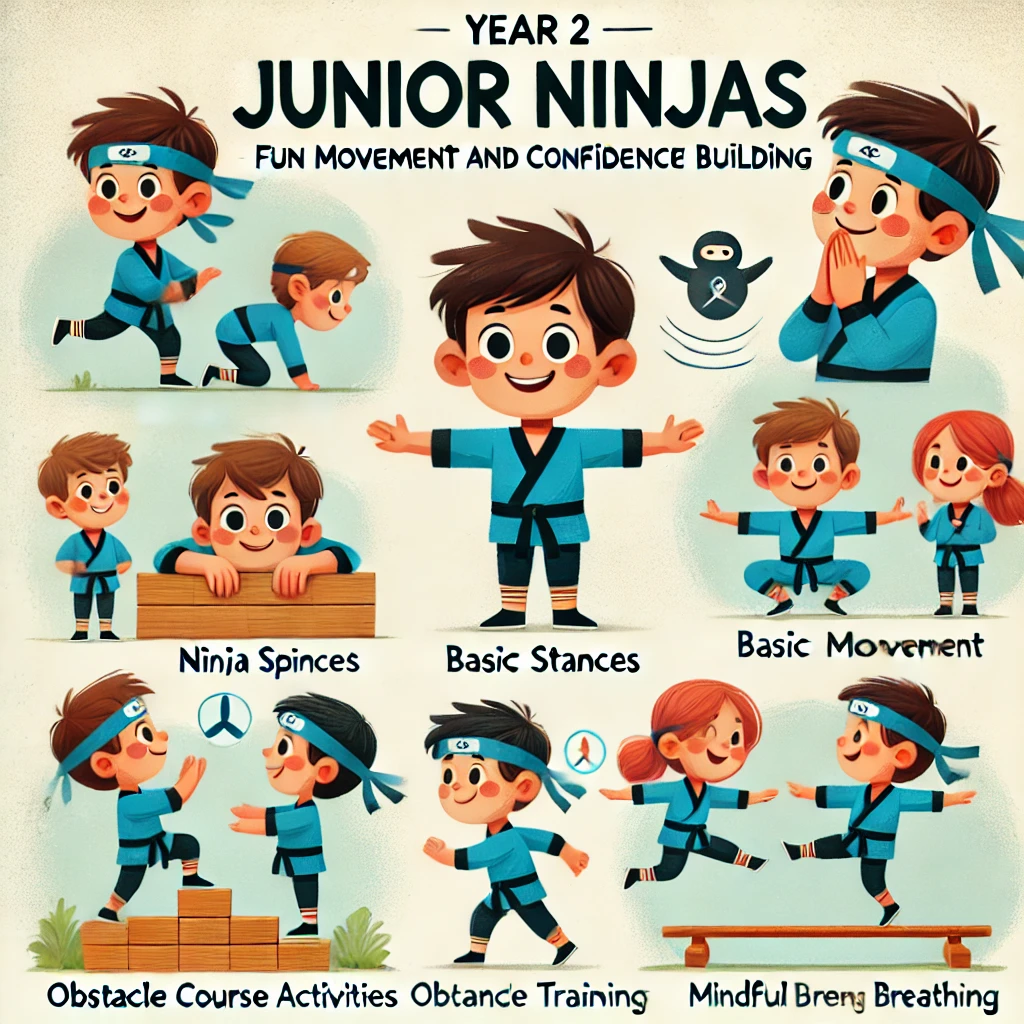 Junior Ninjas – Fun Movement and Confidence Building (Year 2)