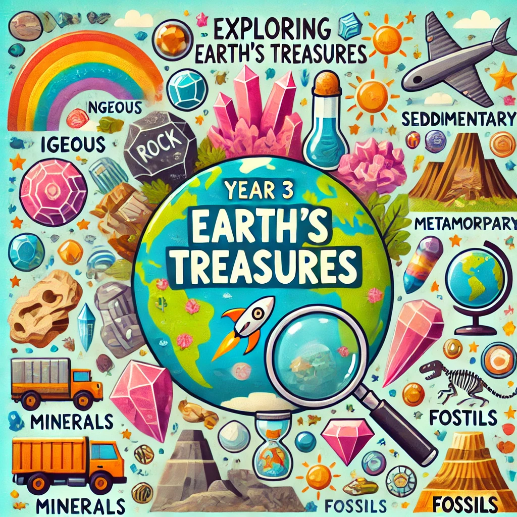 Exploring Earth’s Treasures: Year 3 Geology