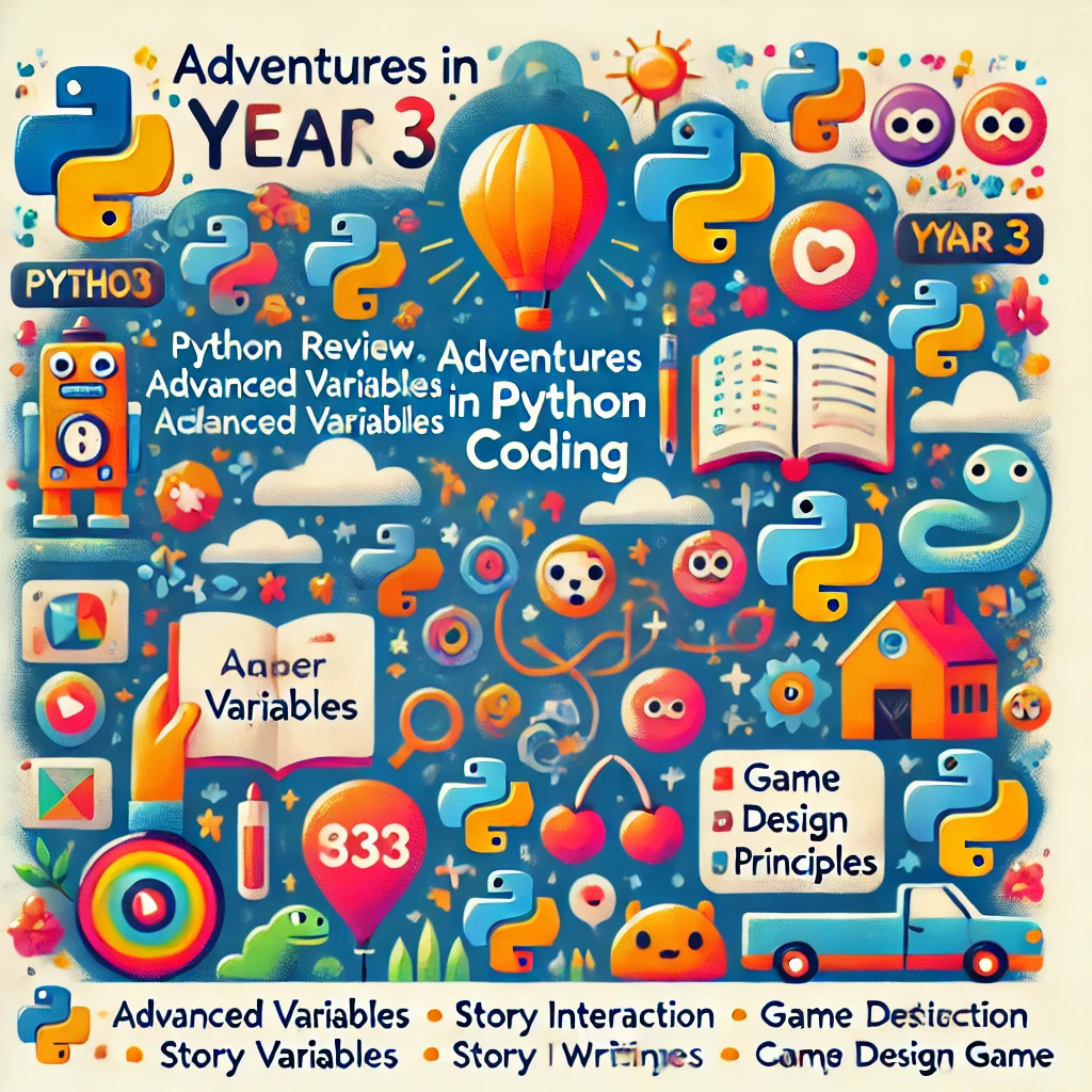 Adventures in Python Coding – Year 3