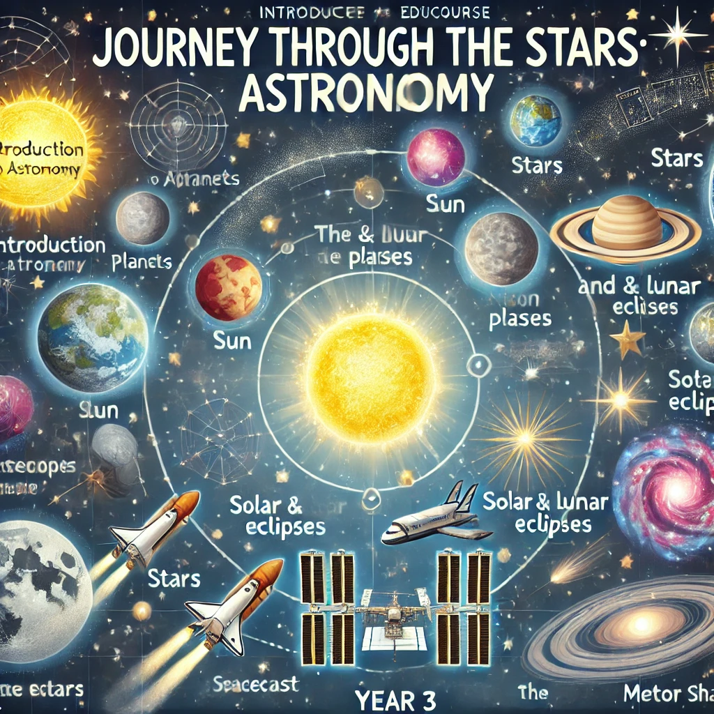 Journey Through the Stars: Astronomy for Year 3