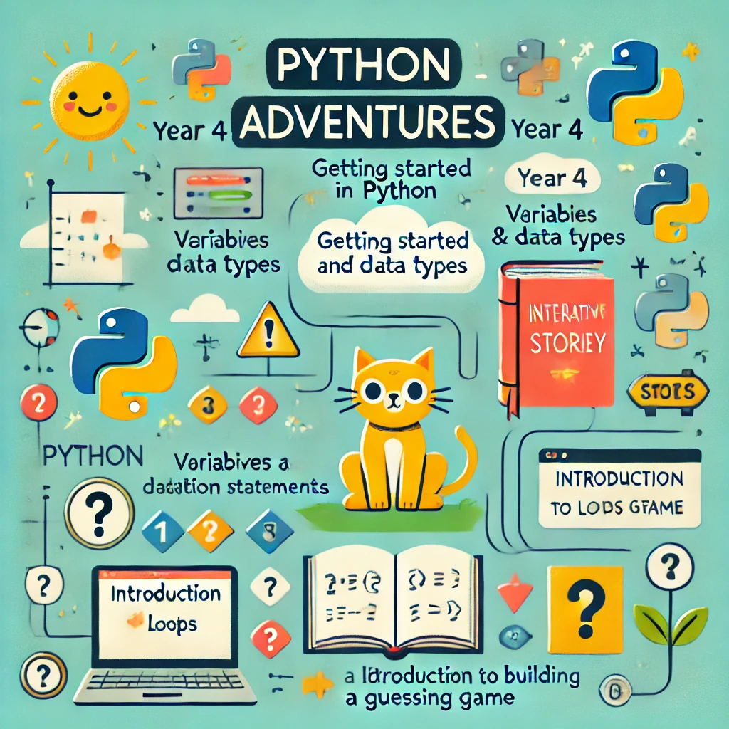 Python Adventures for Year 4