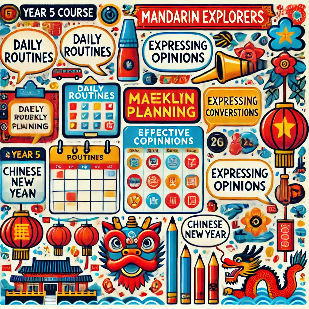 Mandarin Explorers – Year 5