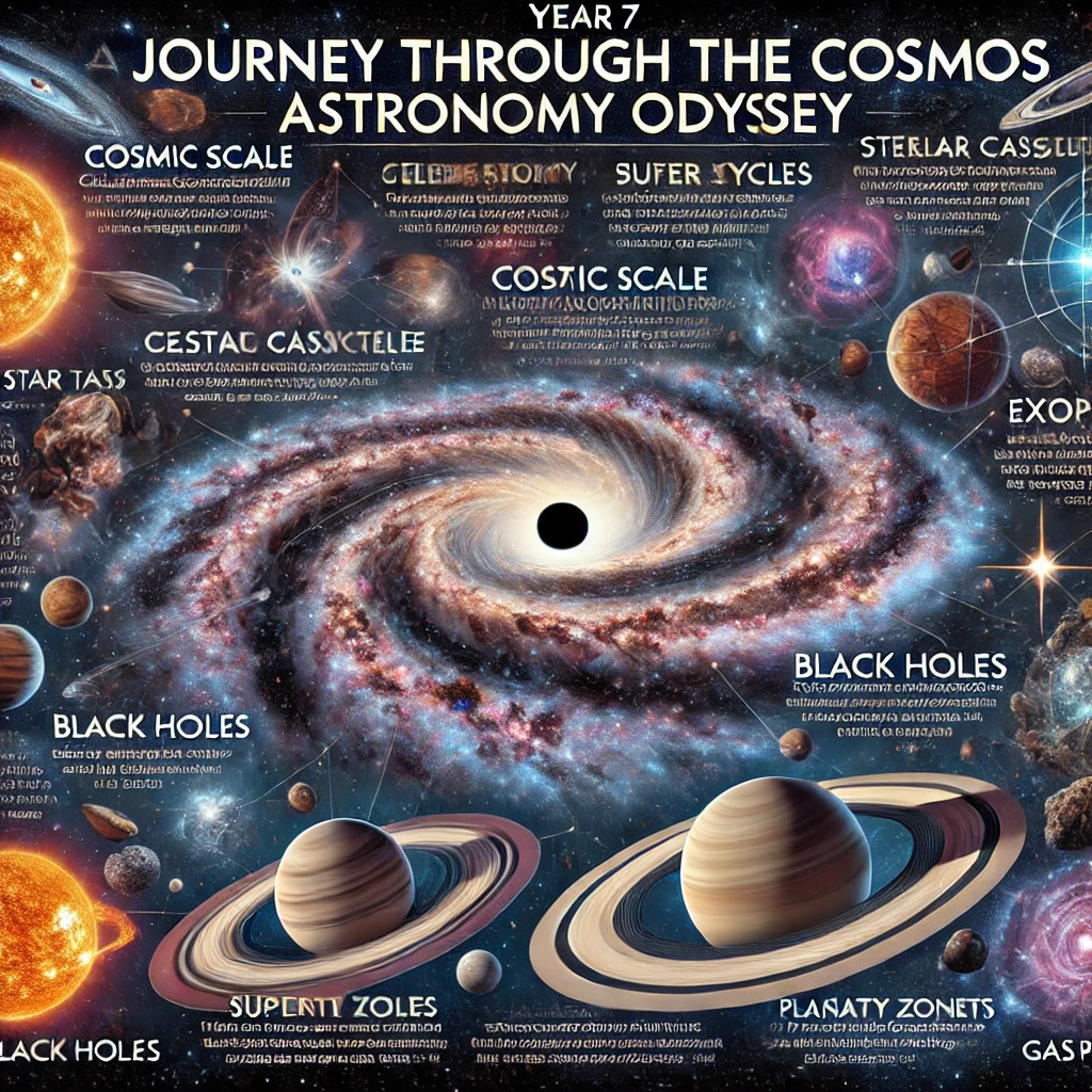 Journey Through the Cosmos: Year 7 Astronomy Odyssey