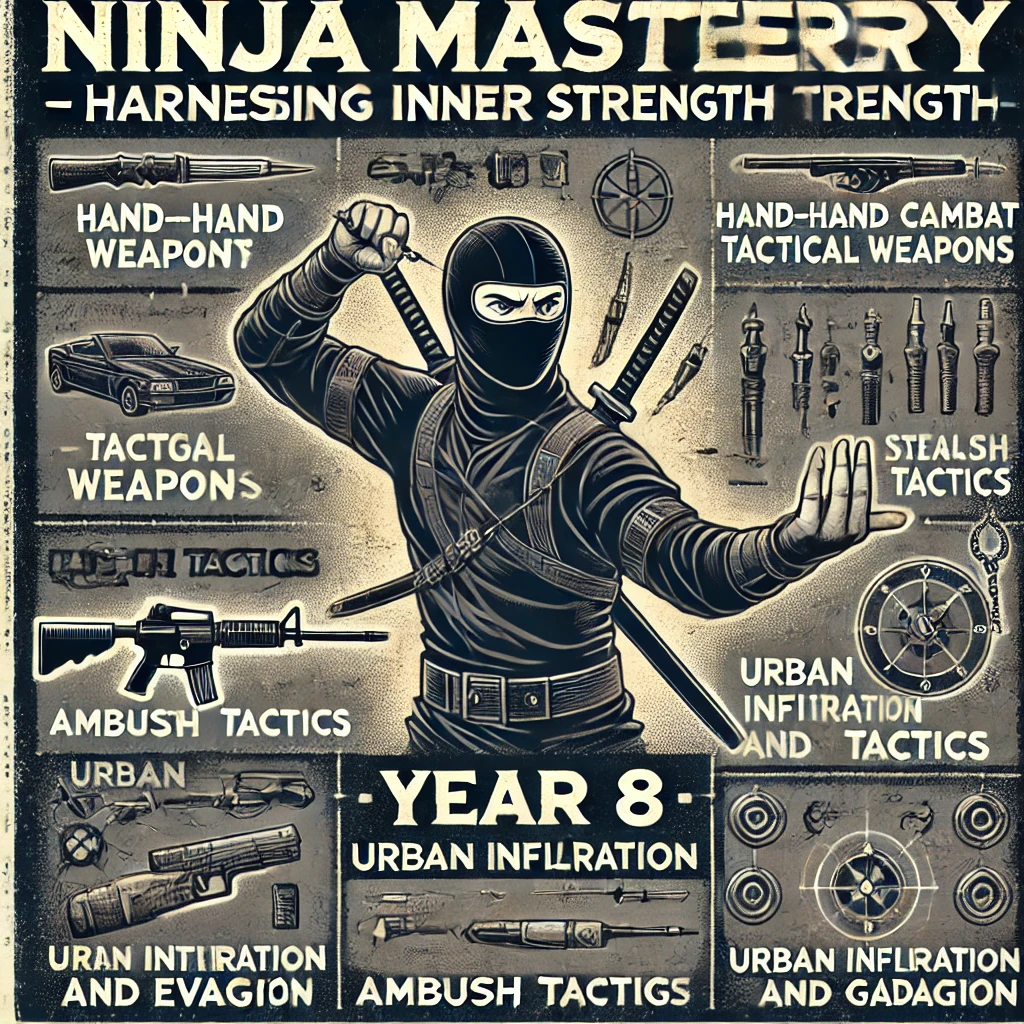 Ninja Mastery – Harnessing Inner Strength (Year 8)