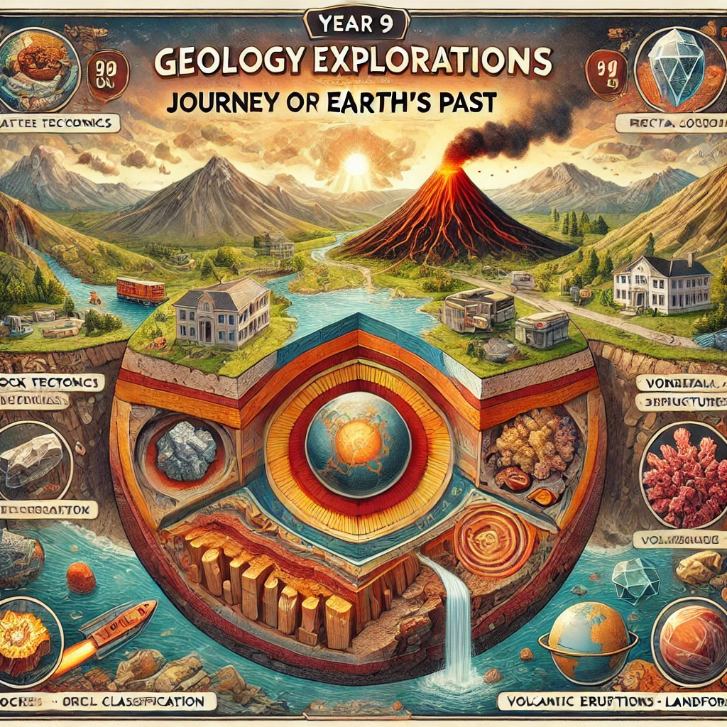 Geology Explorations: Journey into Earth’s Past – Year 9