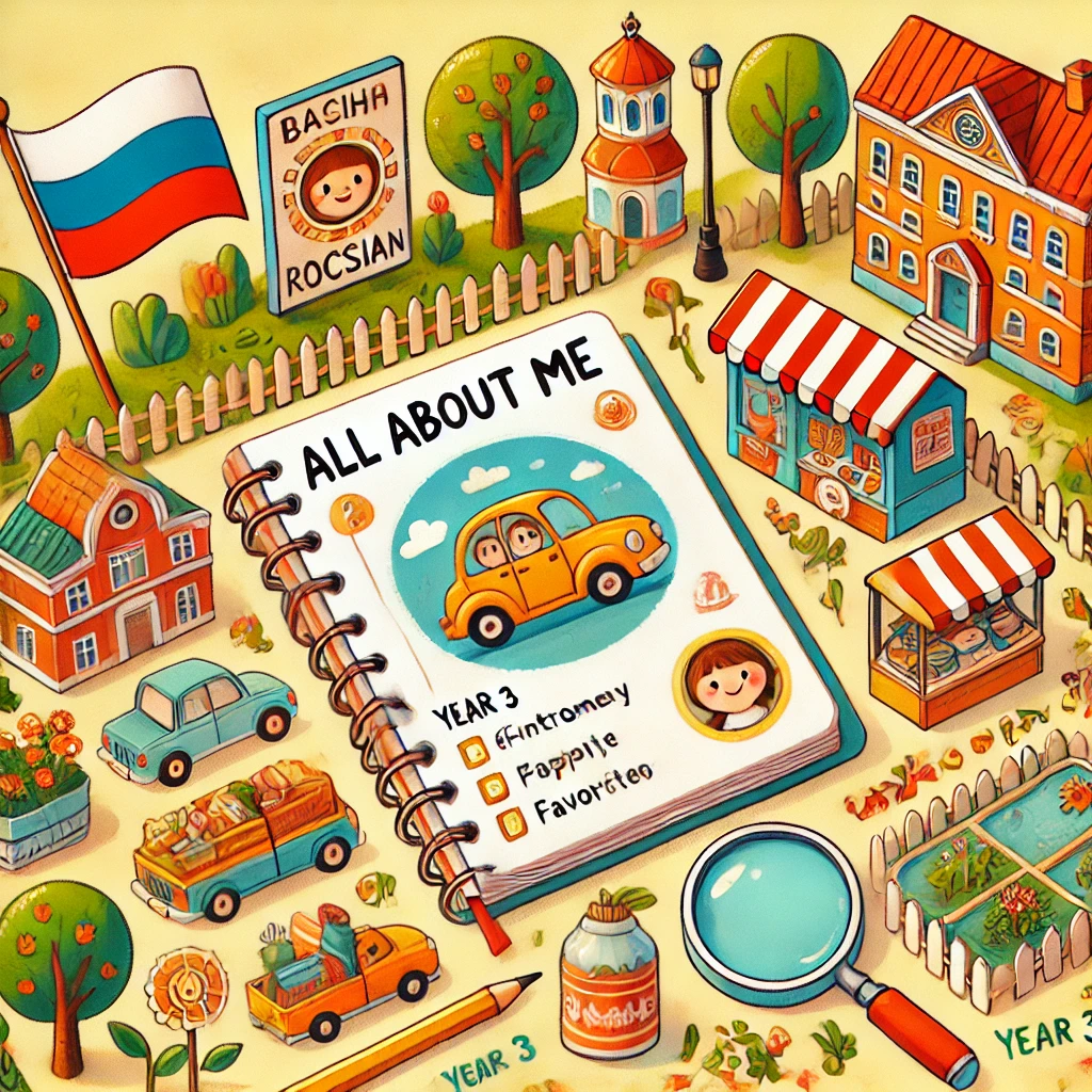 Russian Language Adventures for Junior Explorers Year 3