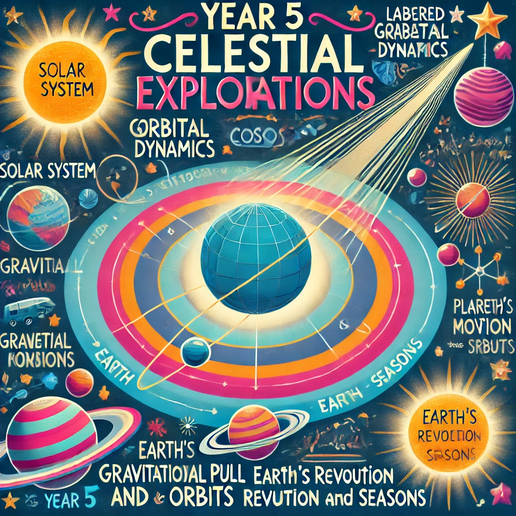 Celestial Explorations: Year 5 Orbital Dynamics