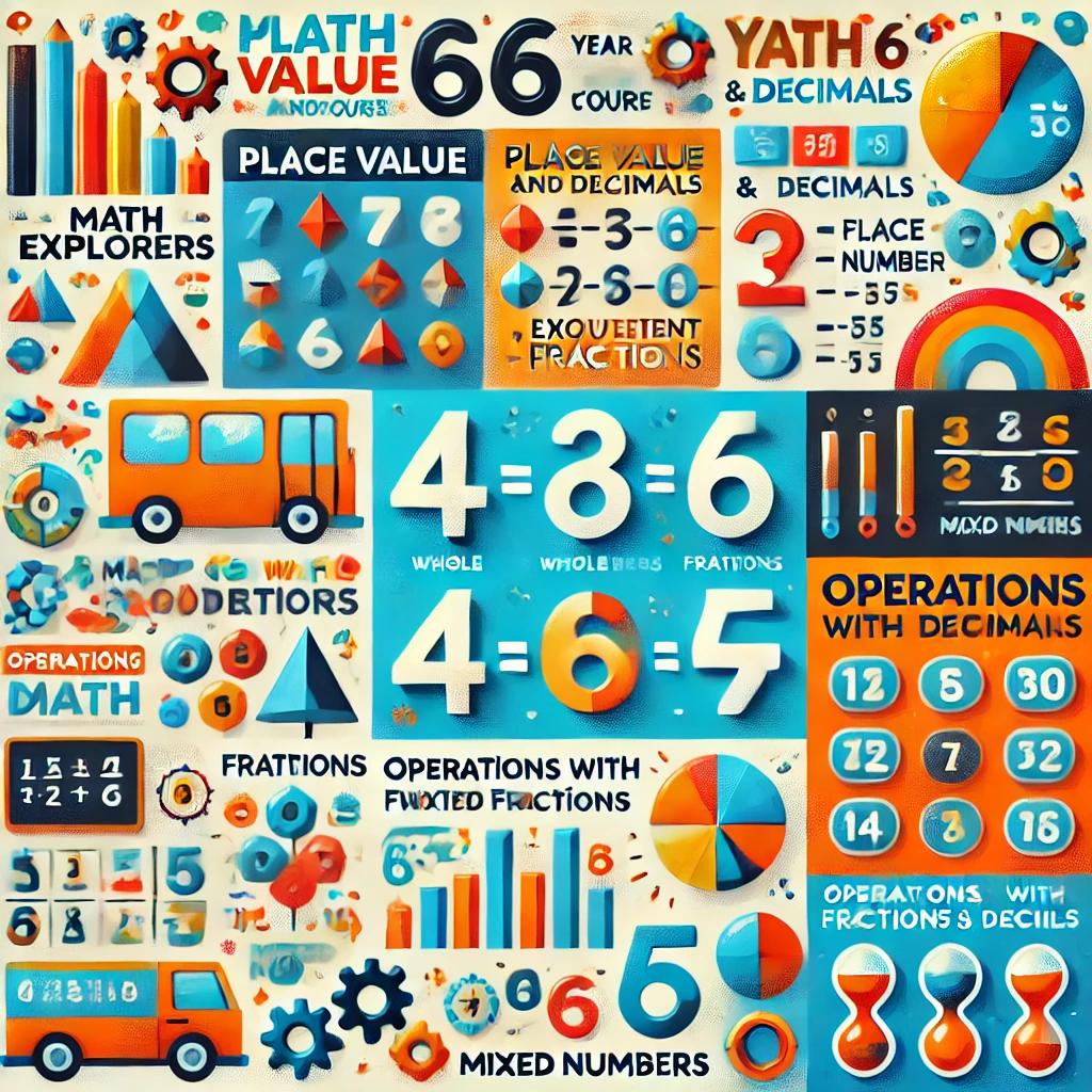 Math Explorers – Year 6